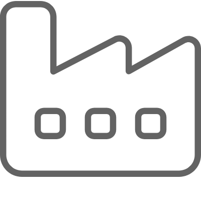 Factory building icon